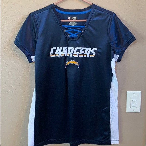 Nfl chargers women's jersey Clearance
